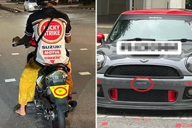 Việt Nam có được lắp đặt biển số siêu nhỏ?