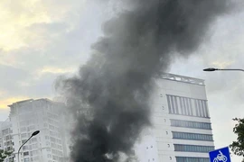 Cháy một nhà hàng ở quận 5, không thiệt hại về người