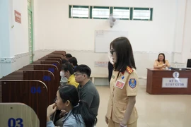 Từ 1-9, học viên bỏ thi các đợt sát hạch bằng lái xe sẽ phải thi bộ đề mới