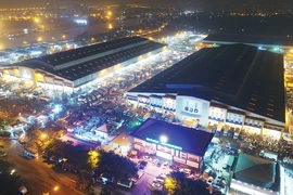 Điểm trung chuyển hàng hóa chợ Bình Điền chính thức hoạt động