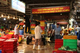 Từ 1-12, chợ đầu mối Bình Điền hoạt động 100% công suất