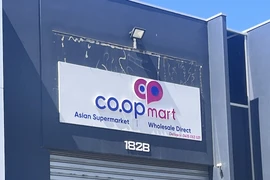 Siêu thị ở Úc dùng thương hiệu, logo Co.opmart