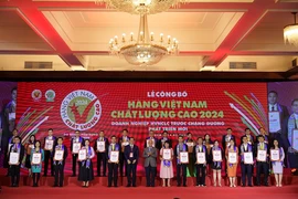 TP.HCM trao chứng nhận 529 doanh nghiệp đạt danh hiệu hàng Việt Nam chất lượng cao năm 2024