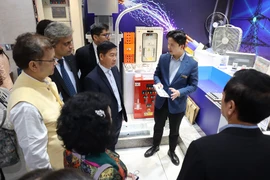 Doanh nghiệp Việt Nam và Ấn Độ tại hội nghị kết nối. Ảnh: P.QUỐC