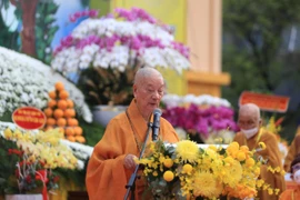 Hàng ngàn tăng ni, Phật tử dự Đại lễ Phật đản