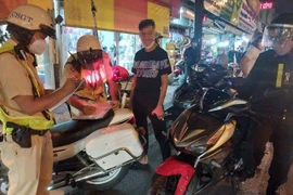 TP.HCM: 226 người bị phạt vì lỗi không có giấy phép lái xe 