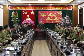 Công an tỉnh Sơn La gặp mặt cán bộ, chiến sĩ Công an các tỉnh Bắc Lào