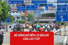 Bỏ đồng hồ đếm lùi đèn đỏ, chuyên gia nói gì?