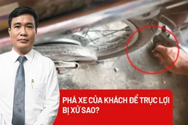 Phá xe của khách trên quốc lộ để trục lợi, bị xử lý thế nào?