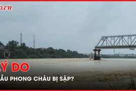 Vì sao cầu Phong Châu bị sập?