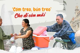 Xúc động nghĩa tình ‘cơm treo, bún treo” ở Sài Gòn