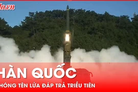 Hàn Quốc phóng tên lửa đáp trả Triều Tiên