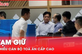Video: Tạm giữ nhiều cán bộ TAND Cấp cao tại Đà Nẵng, TAND tỉnh Đắk Lắk và chấp hành viên