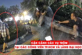 CLIP ĐIỀU TRA - Bài 2: Cận cảnh các vụ trộm tại các công viên ở TP.HCM