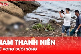 Phát hiện nam thanh niên tử vong dưới sông