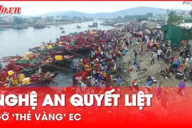 Nghệ An cùng cả nước tháo gỡ 'thẻ vàng' EC