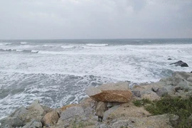 Sóng lớn đánh chìm tàu cá, 2 ngư dân mất tích 