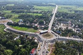 Bình Định khánh thành đường kết nối cao tốc Bắc - Nam với trục ven biển