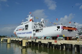 Hạ thủy 'soái hạm' CSB 8005 cho lực lượng Cảnh sát biển