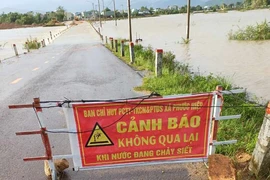 Nạn nhân bị lũ cuốn tử vong là công nhân khi trên đường về nhà 