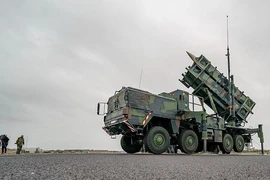 Hệ thống phòng thủ tên lửa Patriot của Đức. Ảnh: AP