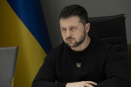 Tổng thống Ukraine Volodymyr Zelensky. Ảnh: REUTERS