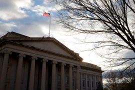 Trụ sở Bộ Tài chính Mỹ ở thủ đô Washington D.C. Ảnh: REUTERS