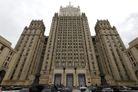Trụ sở Bộ Ngoại giao Nga ở thủ đô Moscow. Ảnh: TASS