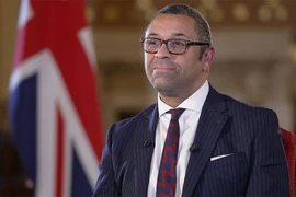 Ngoại trưởng Anh James Cleverly. Ảnh: BBC