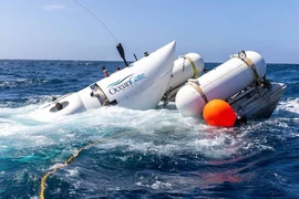 Bức tranh ngành công nghiệp tham quan xác tàu Titanic