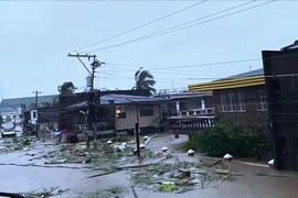 Bão Trami sắp đổ bộ Philipines, nhiều nơi ngập lụt, 8 người chết và mất tích