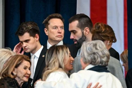 Chùm ảnh: Dàn khách mời 'khủng' đổ bộ lễ tuyên thệ nhậm chức của ông Trump