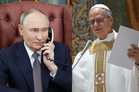Ông Putin điện đàm Giáo hoàng Leo XIV, cáo buộc Ukraine leo thang xung đột