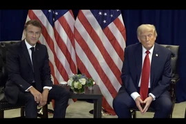 Ông Trump gặp ông Macron, nhắc chuyện Pháp công nhận Nhà nước Palestine 