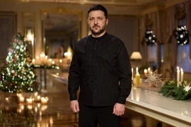 Ông Zelensky phát biểu đầy cảm xúc trước quốc dân đêm Giáng sinh