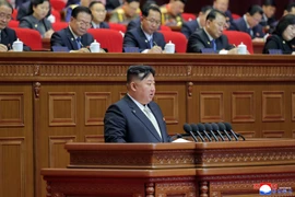 Ông Kim Jong-un tái đắc cử Tổng Bí thư đảng Lao động Triều Tiên