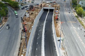 Sắp thông xe hạng mục hầm chui An Phú TP Thủ Đức