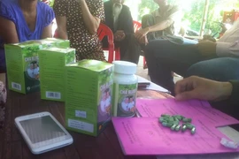 Đình chỉ hoạt động công ty lén lút bán thực phẩm chức năng