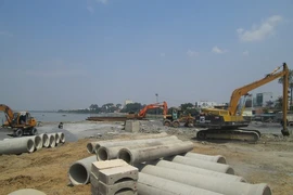 Dự án lấp sông Đồng Nai: Đã san lấp mặt bằng gần xong