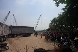 Người phụ nữ bán bánh dạo bị xe tải cán tử vong
