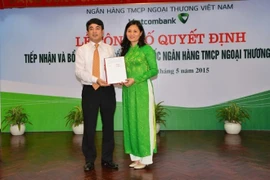 Phó Tổng giám đốc của Agribank sang làm Phó Tổng GĐ Vietcombank