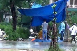 Phát hiện cụ ông chết ở mép sông Cửa Tiền