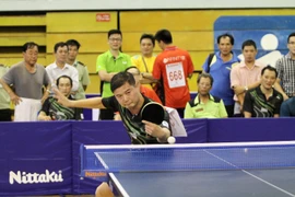 Nhiều ngôi sao ở giải bóng bàn lão tướng châu Á-Thái Bình Dương 2015