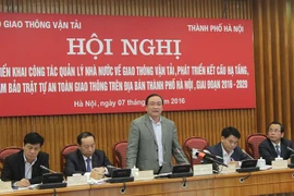 Ông Hoàng Trung Hải: Hạ tầng giao thông Hà Nội ở mức báo động