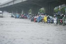 Nội thành Hà Nội sẽ ngập úng ở 16 điểm khi mưa lớn