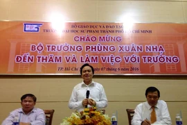 Sắp xếp lại hệ thống các trường sư phạm