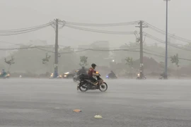 Mưa lớn làm dịu mát nhiều quận, huyện ở TP.HCM
