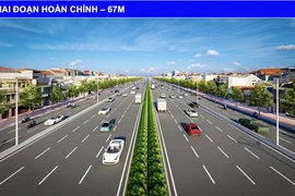 Hình ảnh phối cảnh dự án vành đai 2 hiện đại, khang trang