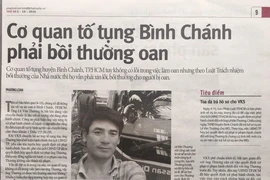Đề nghị đình chỉ không tội một vụ án ở Bình Chánh