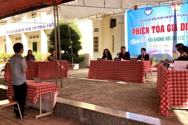 Học sinh hiểu hơn về quyền và nghĩa vụ khi tham dự phiên tòa giả định
